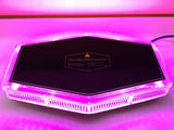 Purple / Magenta Funeral LED Warning Magnetic Roof Mount Light Bar